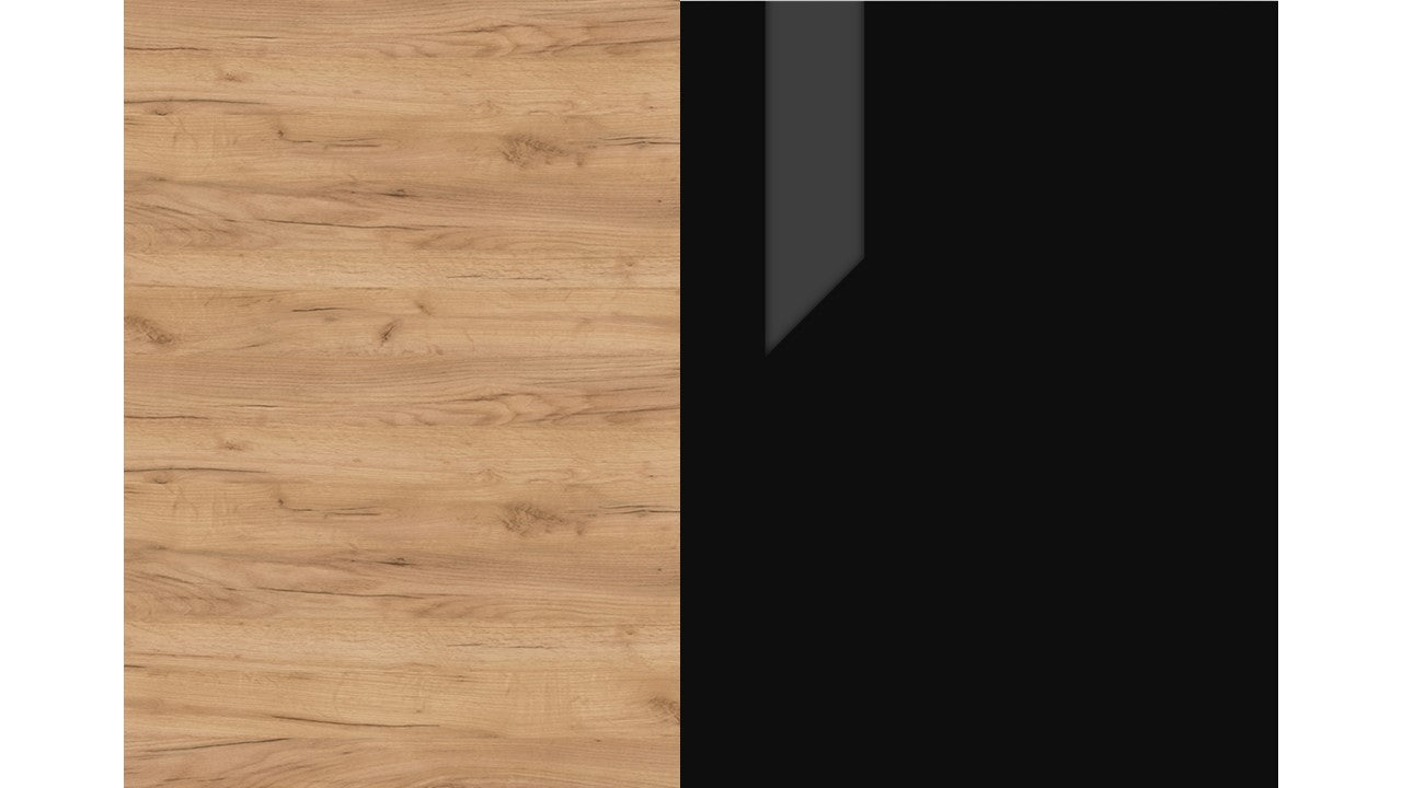 Küchenzeile VEL 360cm, Soft Close Funktion, Korpus Farbe Grau Matt, Front Farbe wählbar