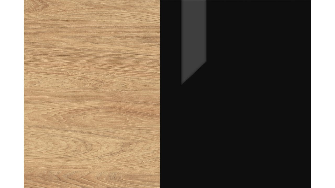 Küchenzeile VEL 360cm, Soft Close Funktion, Korpus Farbe Grau Matt, Front Farbe wählbar