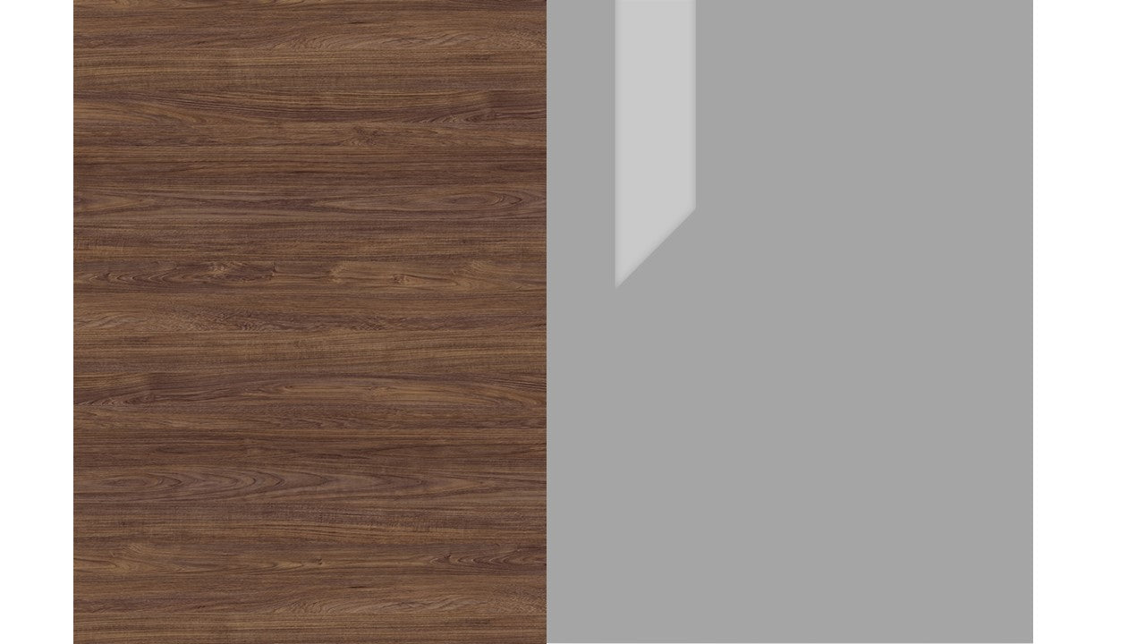 Küchenzeile VEL, L-Form 225x240 cm, Soft Close Funktion, Front Farbe Hochglanz/Matt