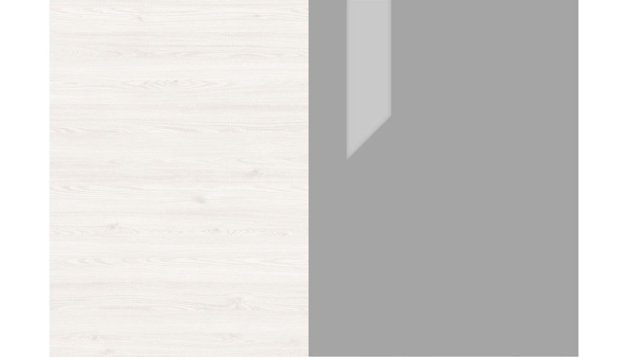 Küchenzeile VEL, L-Form 225x240 cm, Soft Close Funktion, Front Farbe Hochglanz/Matt