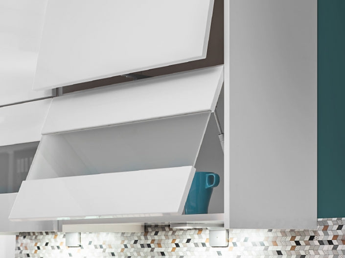 Küchenzeile CAM 340 cm , Soft Close Funktion, mit Küchenauszug, Farbe wählbar